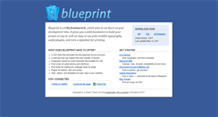 Desktop Screenshot of blueprintcss.org
